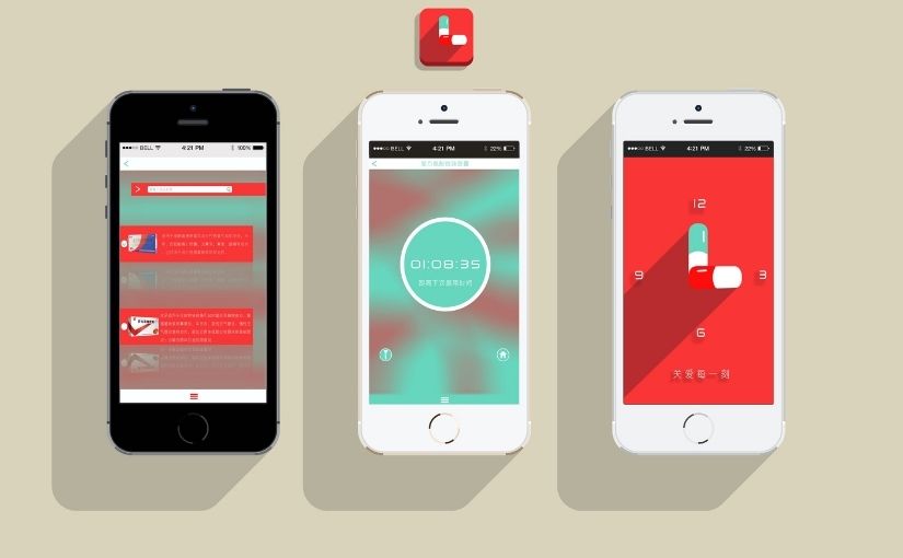Three smartphones displaying different user interface screens for a health and medication tracking mobile application.